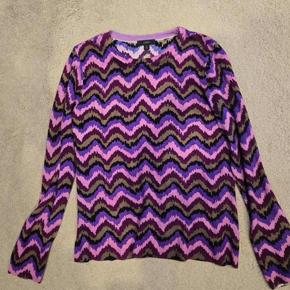 J.Crew Purple Tippi Sweater M